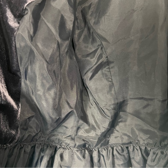 INC International Concepts Velvet Blazer with Ruffles size S - Picture 5 of 8